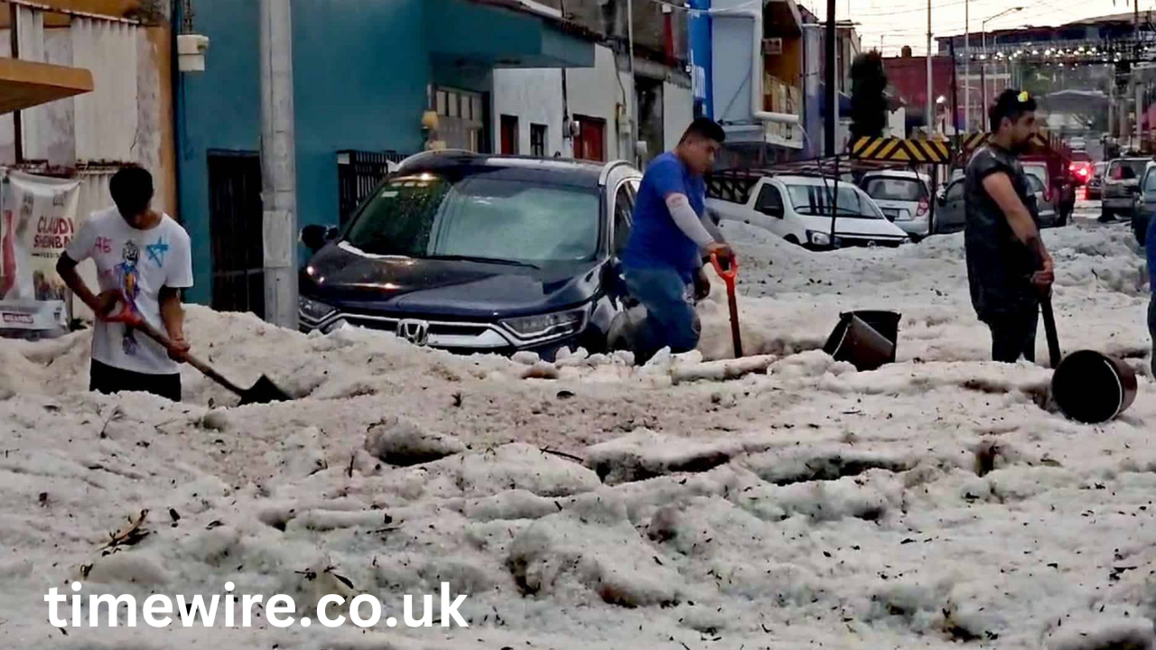 puebla mexico weather hail storm