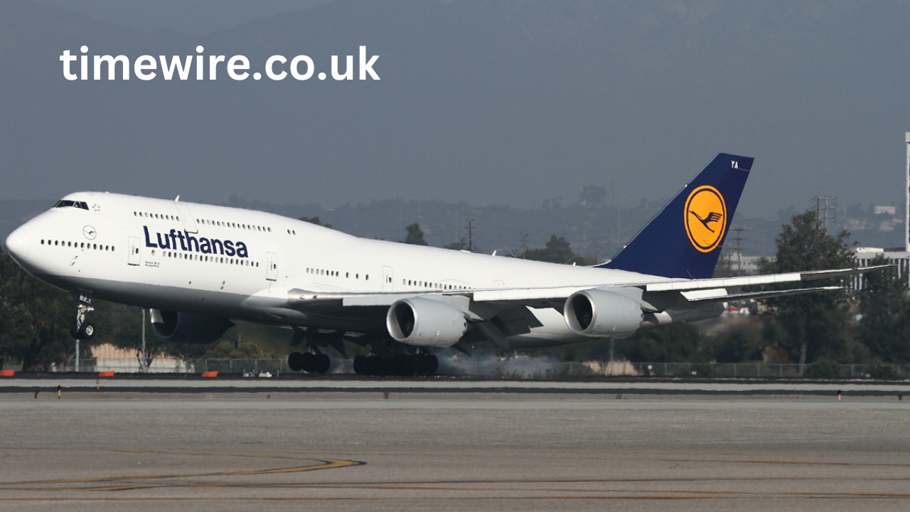 lufthansa 747 rough landing lax